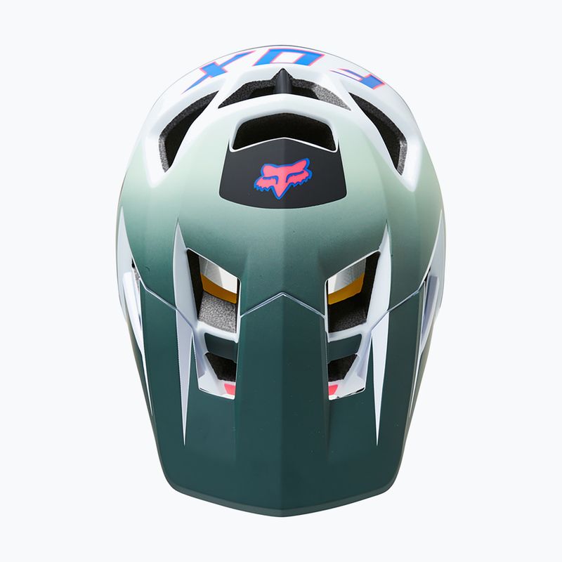 Casco da bicicletta Fox Racing Proframe Vow bianco 11