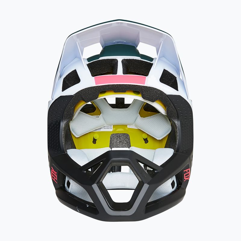 Casco da bicicletta Fox Racing Proframe Vow bianco 13