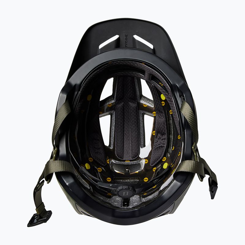 Fox Racing Speedframe Pro Blocked casco da bici dell'esercito 10