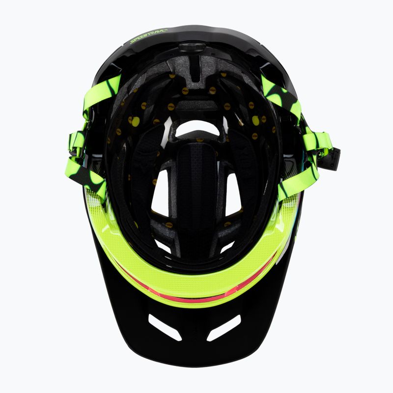 Casco da bici Fox Racing Speedframe Pro Lunar nero 5