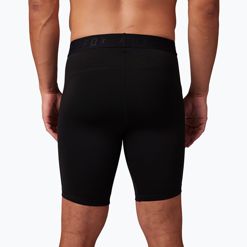 Pantaloncini Fox Racing Tecbase Compression da uomo, nero 2