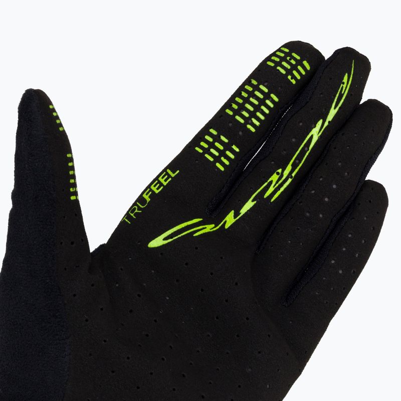 Guanti da ciclismo Fox Racing Flexair Lunar nero/giallo 5