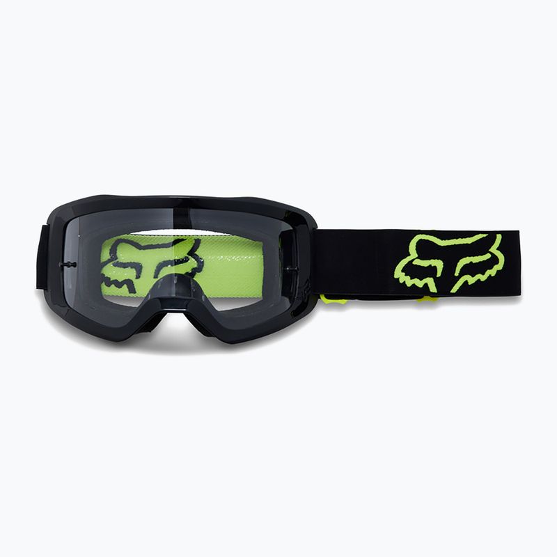 Occhiali da ciclismo Fox Racing Main Stray nero/giallo 7