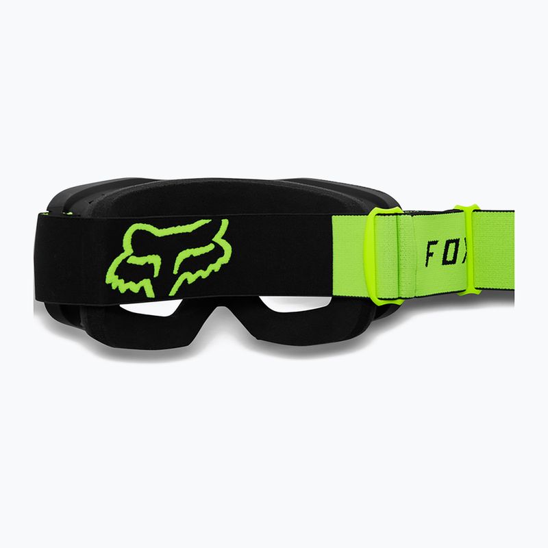 Occhiali da ciclismo Fox Racing Main Stray nero/giallo 9