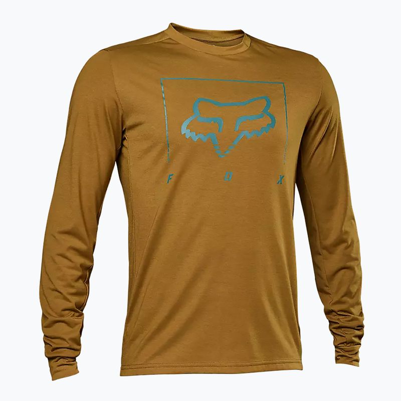 Ciclismo uomo manica lunga Fox Racing Ranger Dr MD Tred caramello