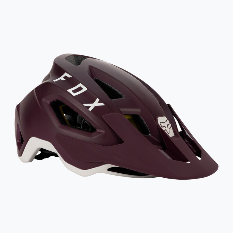 Casco da bici Fox Racing Speedframe marrone scuro