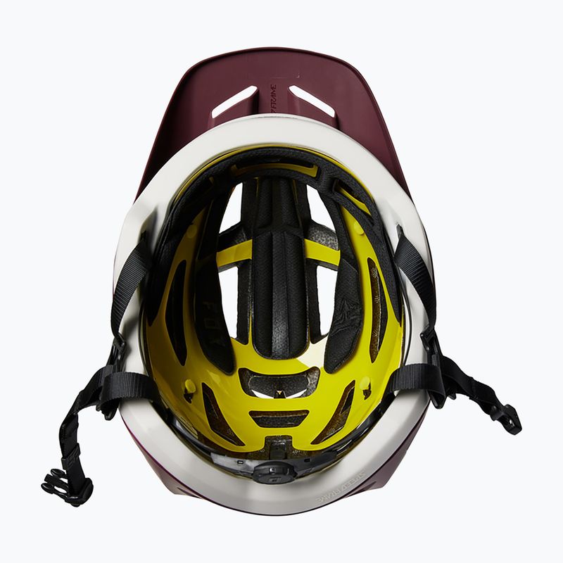 Casco da bici Fox Racing Speedframe marrone scuro 12