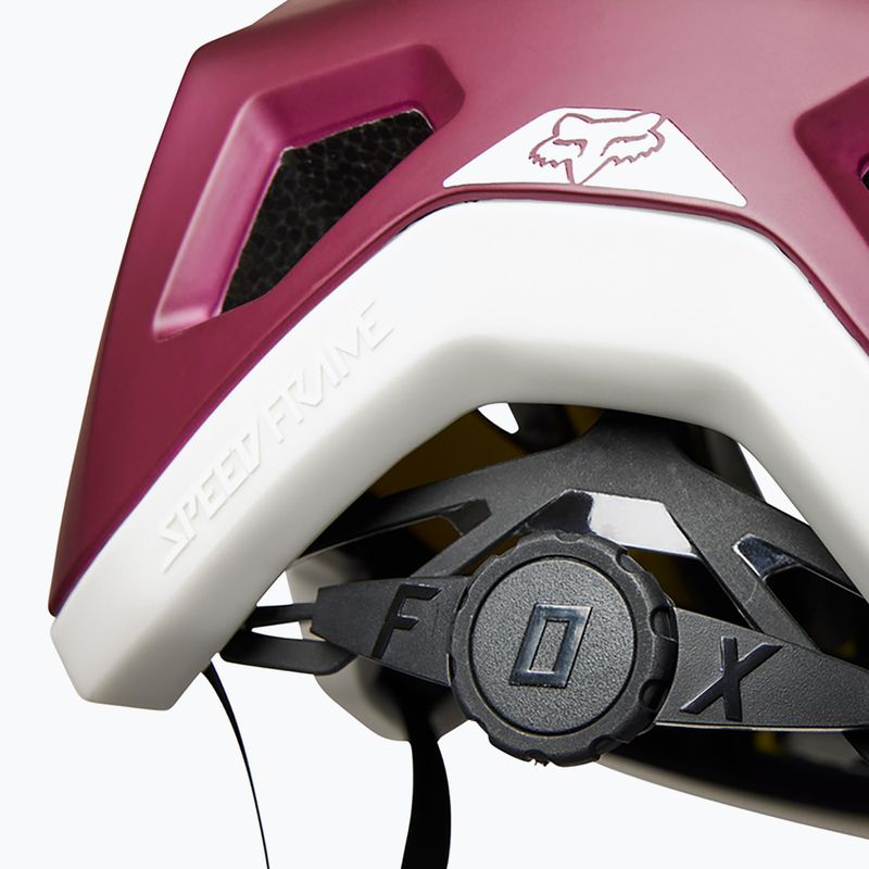 Casco da bici Fox Racing Speedframe marrone scuro 14