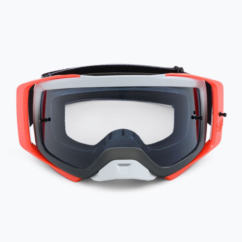 Occhiali da ciclismo Fox Racing Airspace Vizen arancione fluo 2