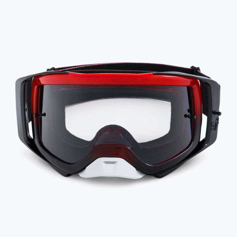 Occhiali da ciclismo Fox Racing Airspace Vizen fluo/rosso 2