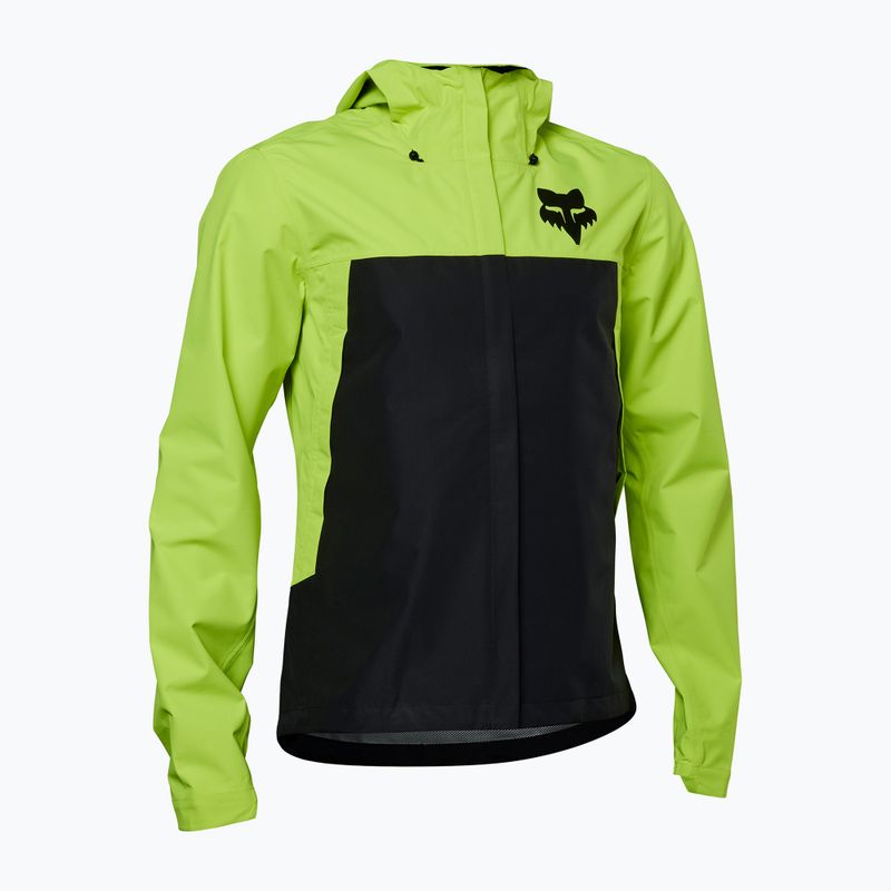 Giacca da ciclismo da uomo Fox Racing Ranger 2.5L Water Lunar giallo fluorescente