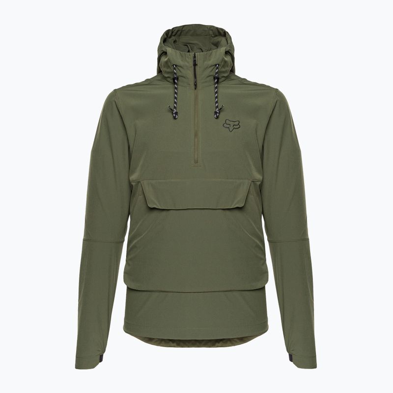 Giacca da ciclismo da uomo Fox Racing Ranger Wind Pullover verde oliva