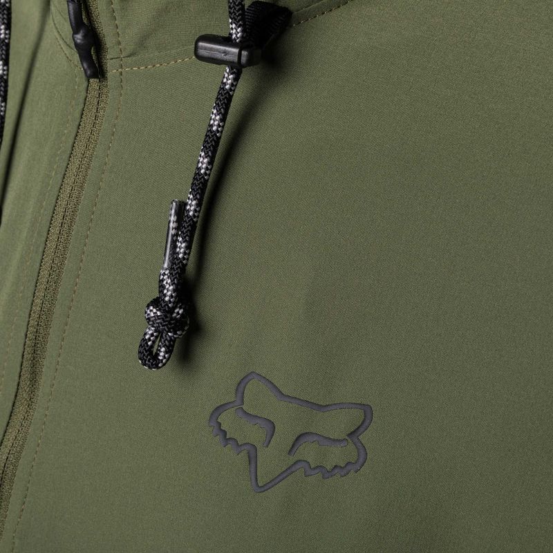 Giacca da ciclismo da uomo Fox Racing Ranger Wind Pullover verde oliva 3