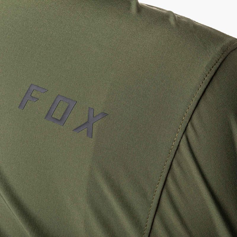 Giacca da ciclismo da uomo Fox Racing Ranger Wind Pullover verde oliva 4