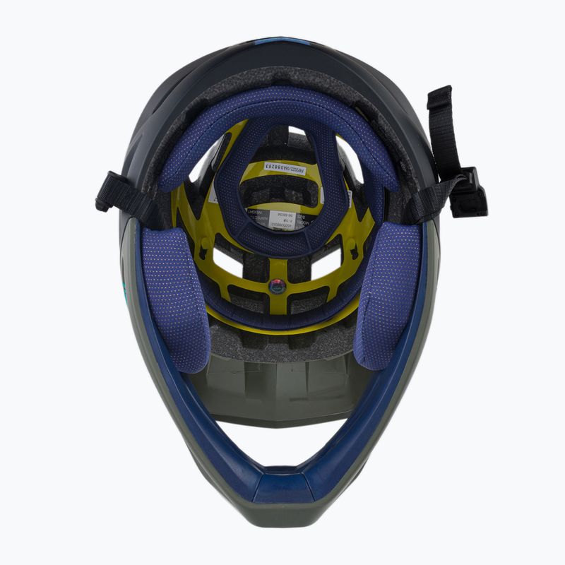 Casco da bicicletta Fox Racing Proframe Blocked verde oliva 6