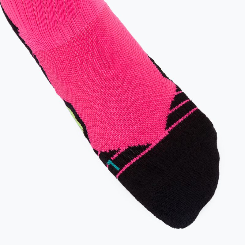 Calze da ciclismo da donna Fox Racing 8 Ranger Cushion Lunar rosa 4