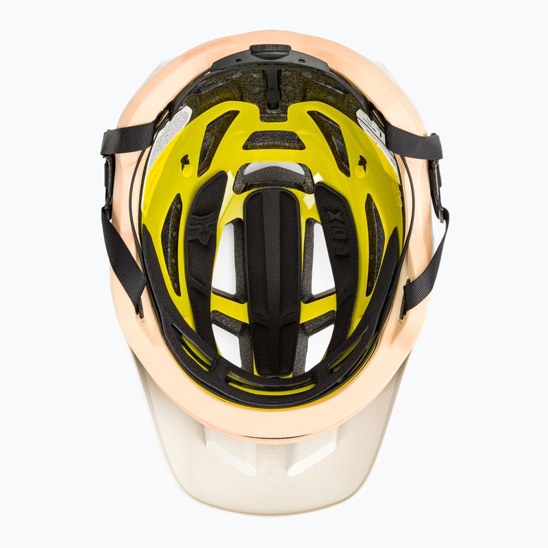 Fox Racing Speedframe CE casco da bicicletta bianco 10
