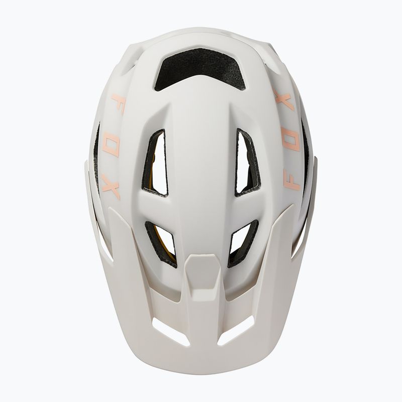 Fox Racing Speedframe CE casco da bicicletta bianco 5