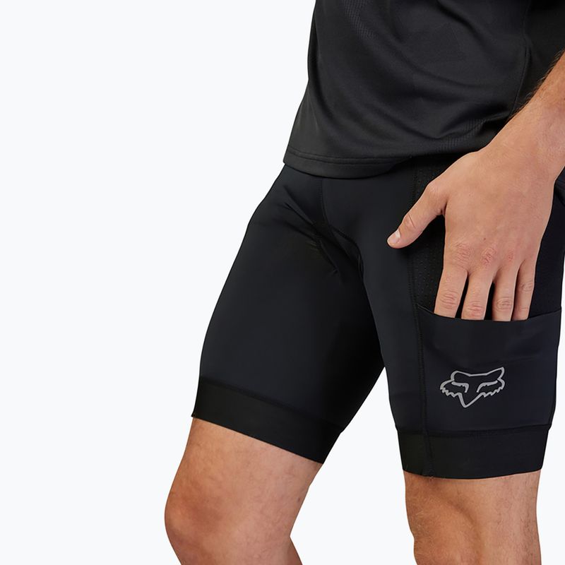 Pantaloncini da ciclismo da uomo Fox Racing Tecbase Liner nero 3
