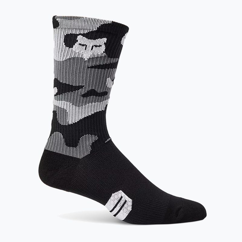 Calzini da ciclismo da uomo Fox Racing 8 Ranger nero camo