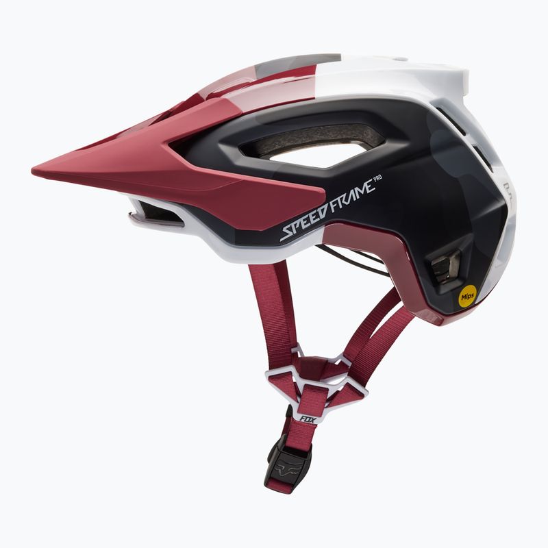 Fox Racing Speedframe Pro Camo casco da bici nero camo 8