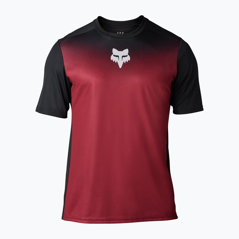 Maglia ciclismo uomo Fox Racing Ranger Keel bordeaux 4
