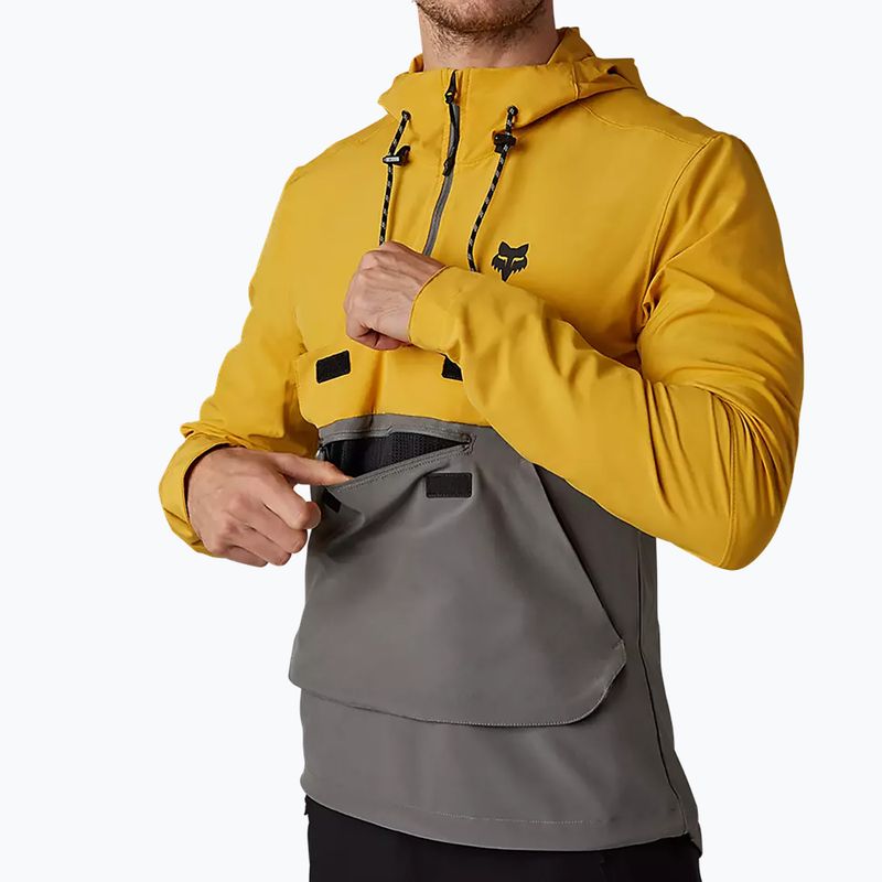 Giacca da ciclismo da uomo Fox Racing Ranger Wind Pullover daffodil 8