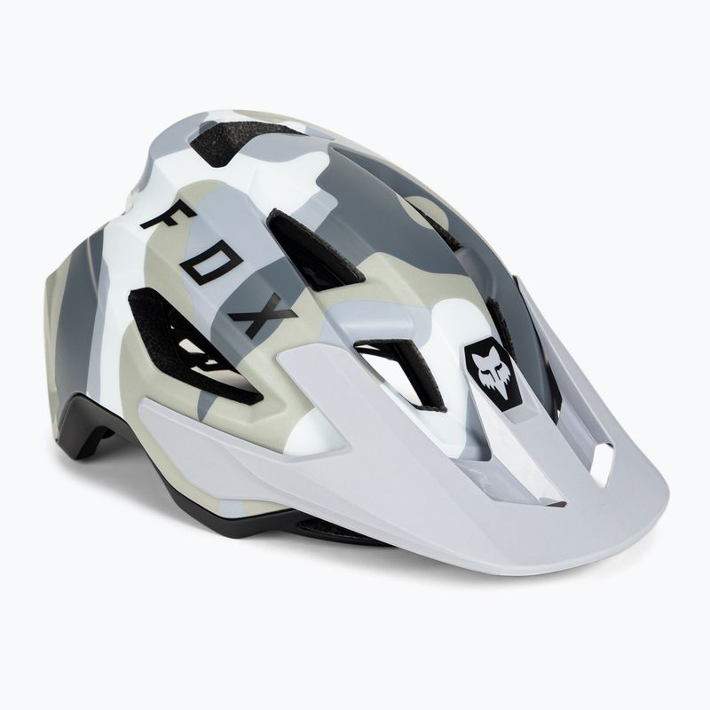 Casco da bici Fox Racing Speedframe Camo grigio mimetico