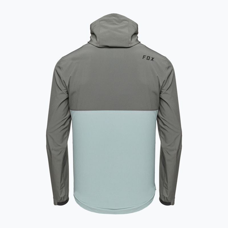 Giacca da ciclismo Fox Racing Ranger Wind Pullover peltro uomo 2