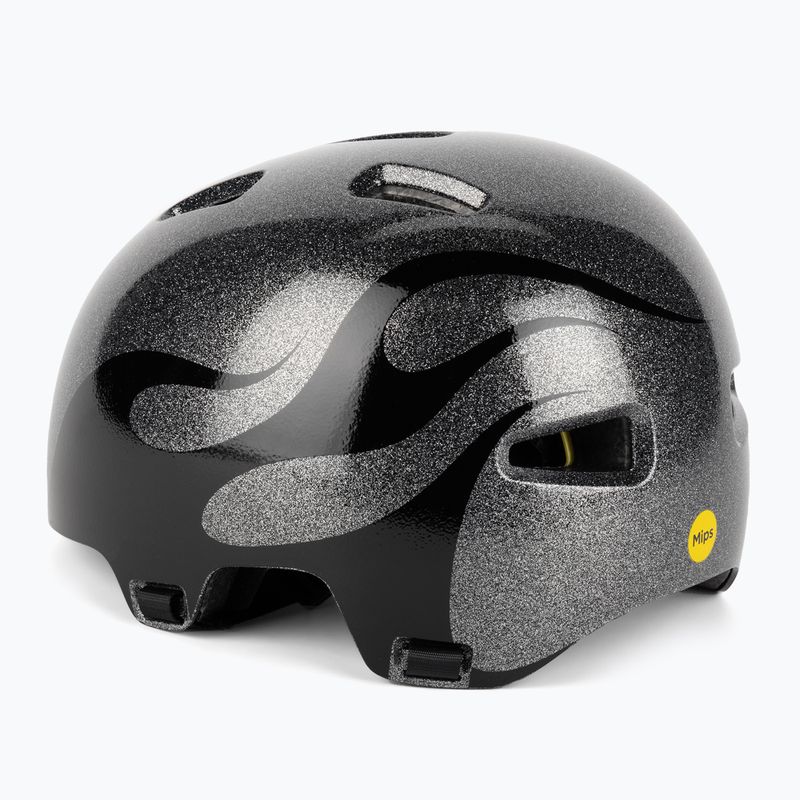 Casco da bicicletta per bambini Fox Racing Flight Silver Matal Jr argento 4