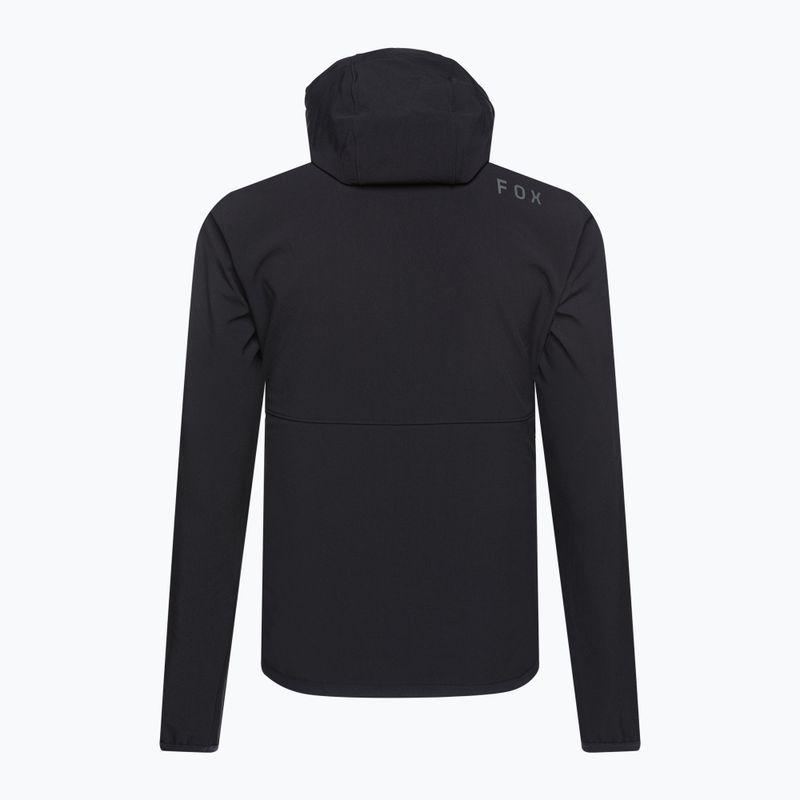 Giacca da ciclismo da uomo Fox Racing Ranger Fire Hoodie nero 6