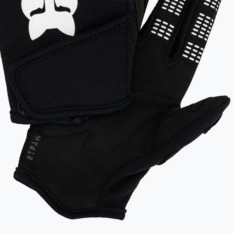 Guanti da ciclismo Fox Racing Kids Dirtpaw Jr nero 6