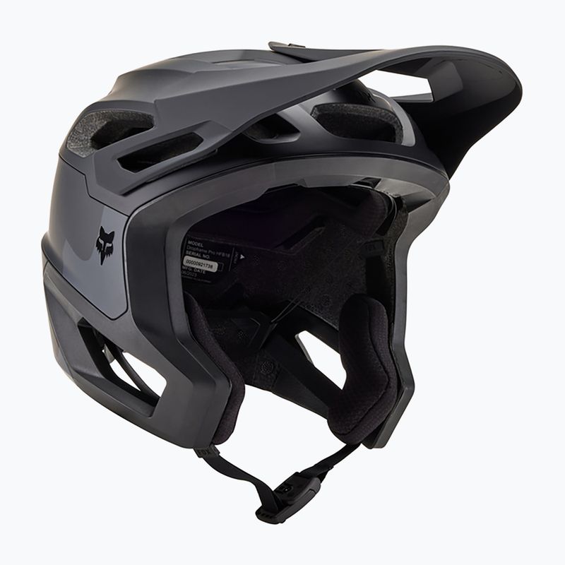 Fox Racing Dropframe Pro Runn casco da bici nero camo