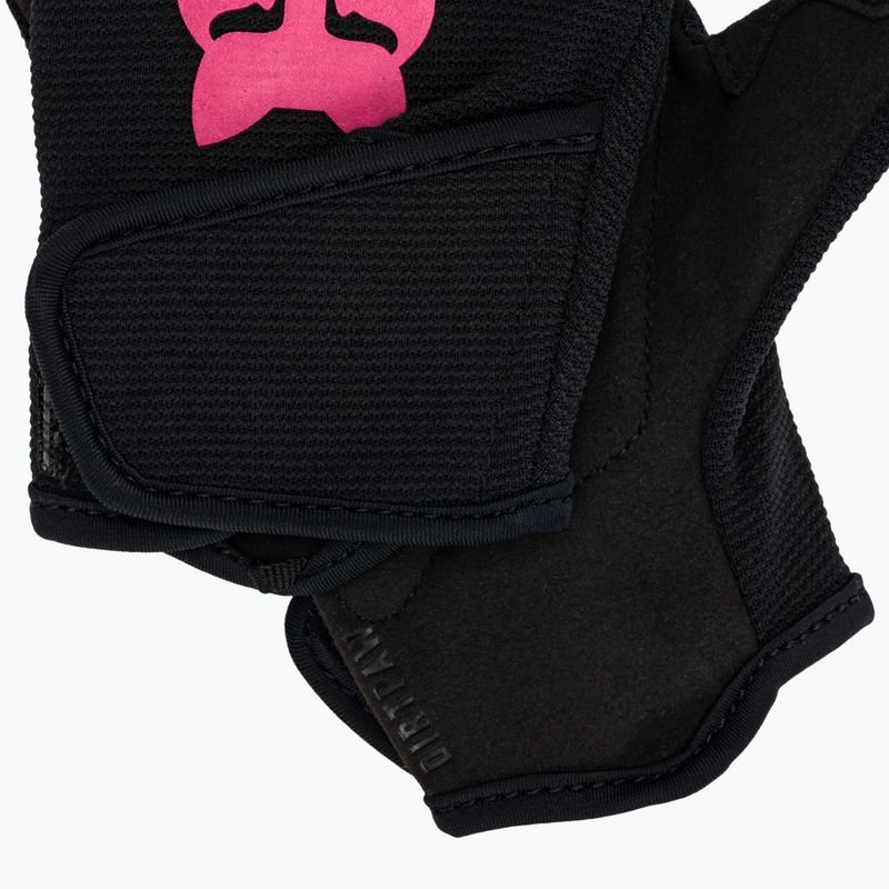Guanti da ciclismo Fox Racing Kids Dirtpaw Jr nero/rosa 6