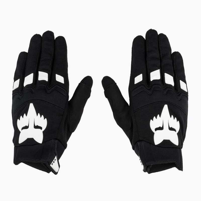 Guanti da ciclismo Fox Racing Dirtpaw bianco/nero da uomo 2