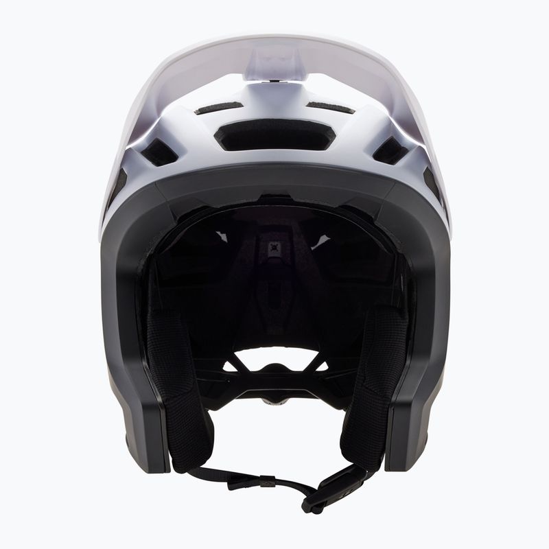 Fox Racing Dropframe Pro Nyf CE casco da bici nero/bianco 3