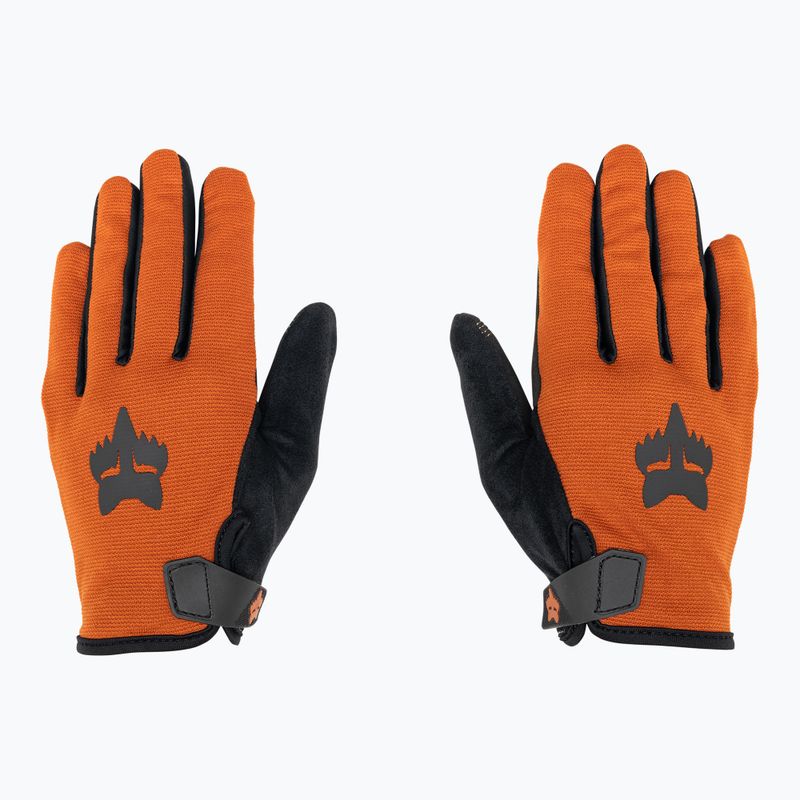 Guanti da ciclismo Fox Racing Ranger arancione bruciato per uomo 3