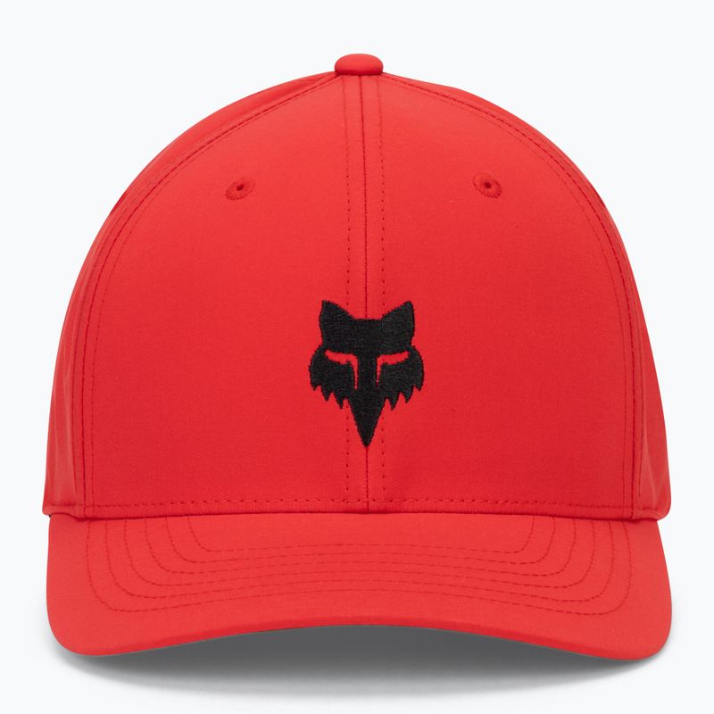 Cappello Fox Racing Fox Head Select Flexfit da uomo rosso fuoco 2