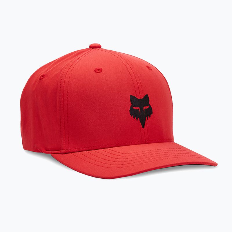 Cappello Fox Racing Fox Head Select Flexfit da uomo rosso fuoco 5
