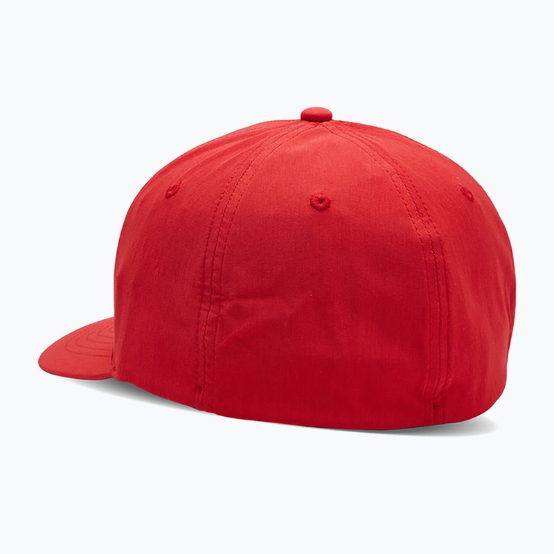 Cappello Fox Racing Fox Head Select Flexfit da uomo rosso fuoco 6