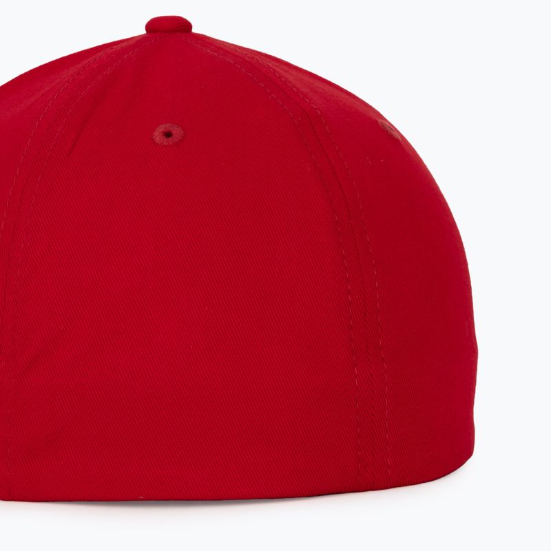 Cappellino con visiera Fox Racing Fox Head Flexfit flame red 4
