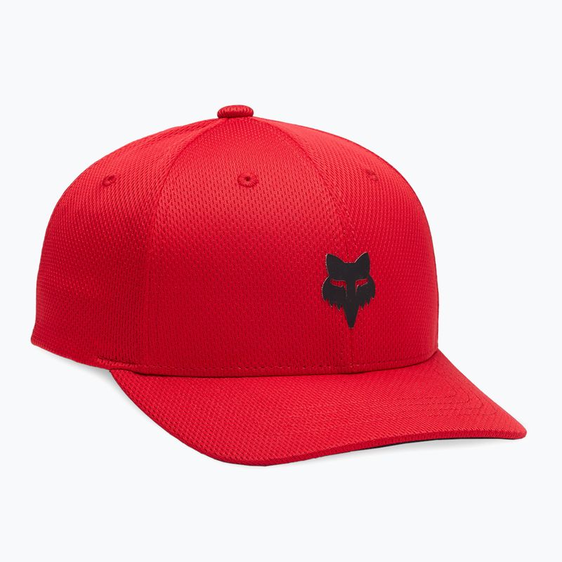 Cappellino con visiera per bambini Fox Racing Lithotype 110 Sb Jr flame red
