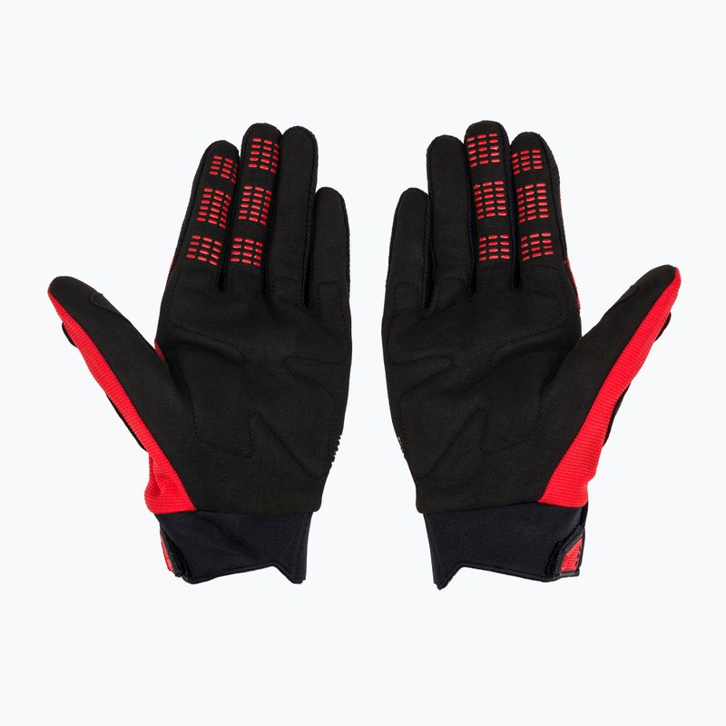 Guanti da ciclismo da uomo Fox Racing Dirtpaw fluorescenti 3