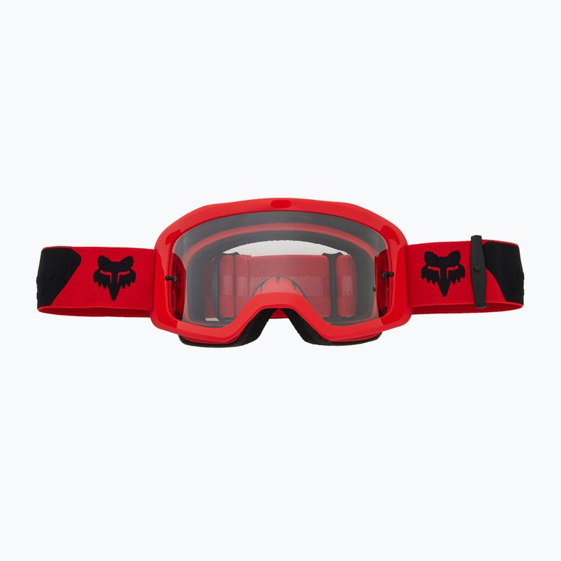 Occhiali da ciclismo Fox Racing Main Core rosso fluorescente 5