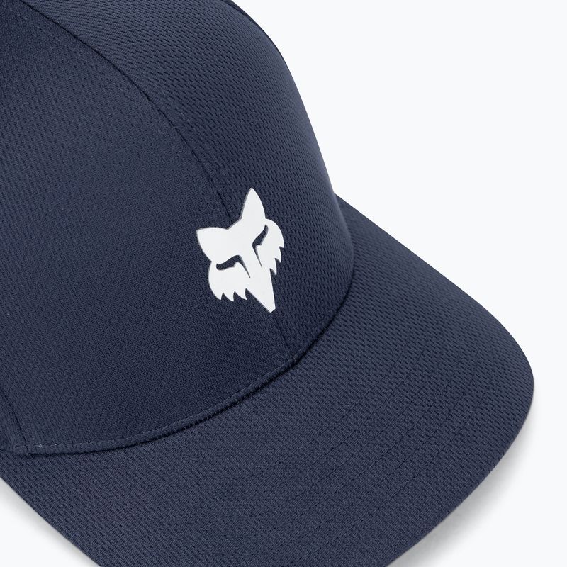 Cappello da baseball Fox Racing Fox Head Tech Flexfit da uomo mezzanotte 3