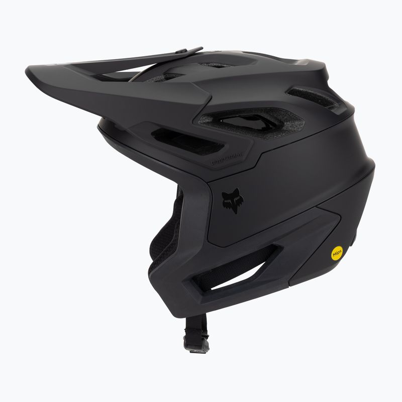 Casco da bicicletta Fox Racing Dropframe Pro nero opaco 3