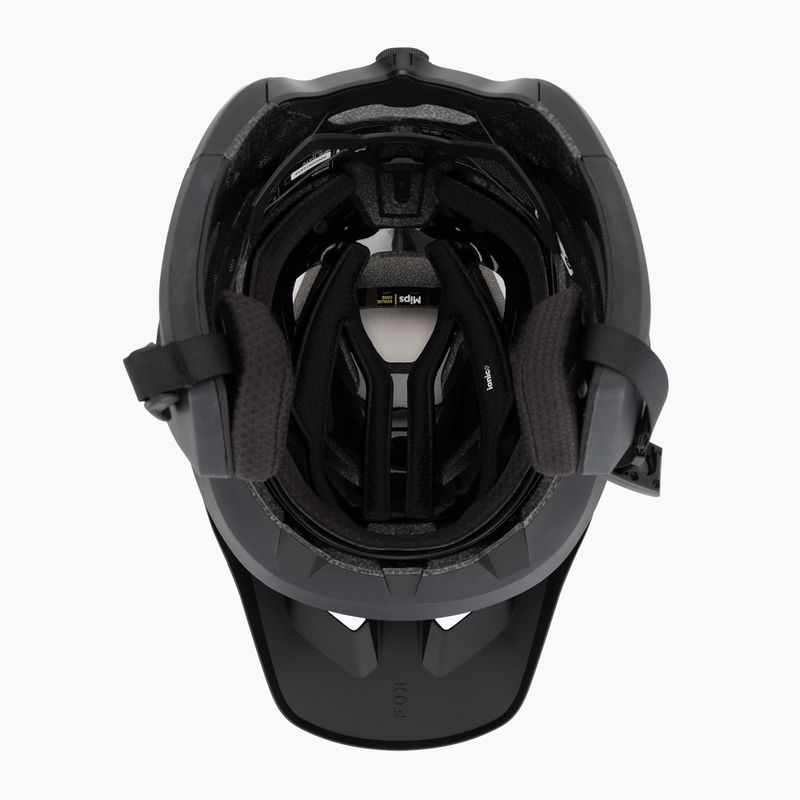 Casco da bicicletta Fox Racing Dropframe Pro nero opaco 5