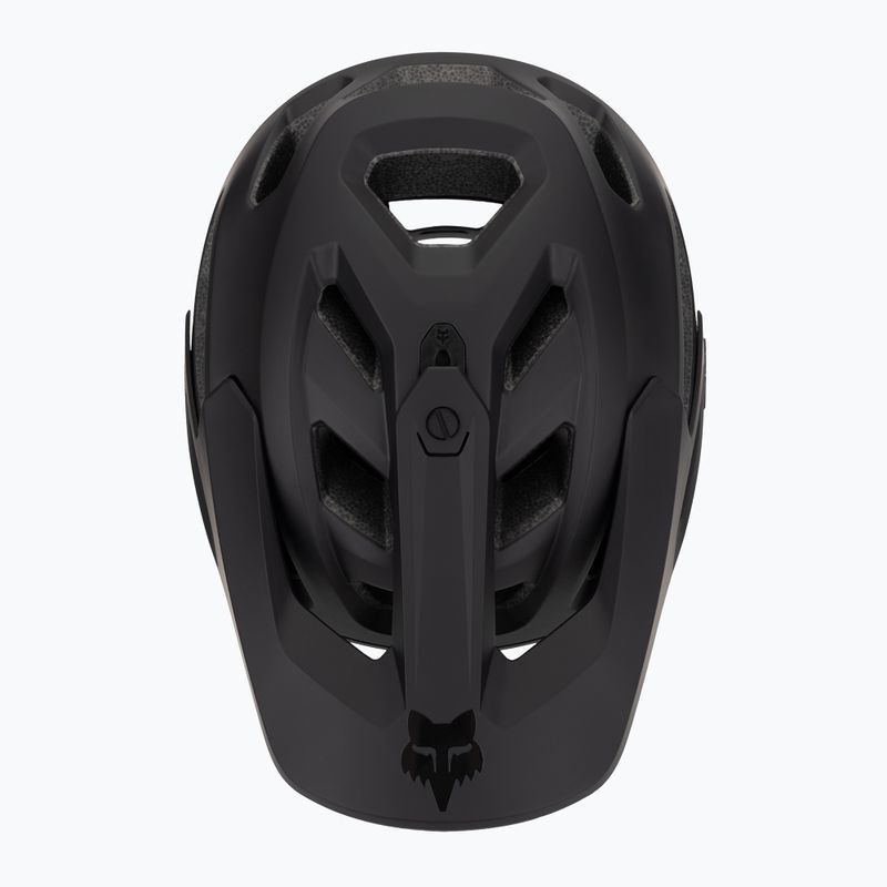 Casco da bicicletta Fox Racing Dropframe Pro nero opaco 6