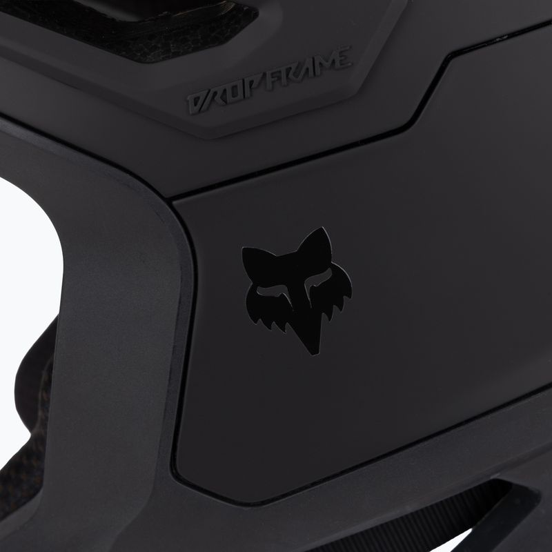 Casco da bicicletta Fox Racing Dropframe Pro nero opaco 7