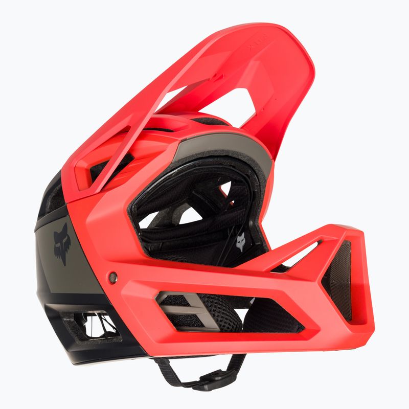 Fox Racing Proframe RS Nuf arancio fiamma casco da bici